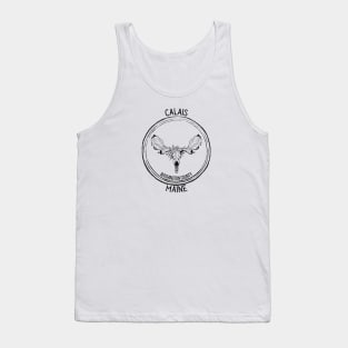 Calais Maine Moose Tank Top